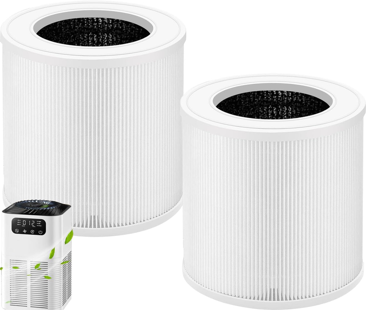 Replacement HEPA Filter Compatible With TDBYWAE GL-K803 Air Purifier, H13 True HEPA Activated Carbon 2-in-1 For Air Clean Dust (2pack)