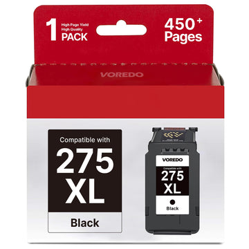 PG-275 Black Ink Cartridge Replacement for Canon 275 Black Ink PG-275 PG275 275XL Ink Cartridges for Canon Printers PIXMA TR4720 TR4722 TR4723 TS3720 TS3500 TS3520 TS3522 TS3720 TS3722?1 Black?