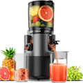 Juicer Machines, Cold Press Juicer with 6" Wide Chute, High Juice Yield Slow Masticating Juicer, Quiet Low db, Powerful Brushless Motor, Juicer Press For All Fruits & Vegetables BPA-Free