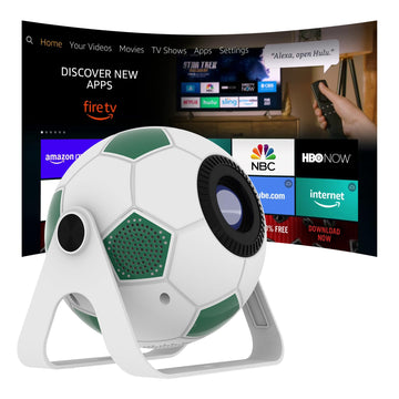 1080P Projector, 400 Lumens Brightness Indoor Outdoor Portable Projector, Cinema Quality Viewing for Home Entertainment