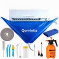 Mini Split Cleaning Kit with 2L High-Pressure Sprayer, 13Pcs Air Conditioner & Air Duct Cleaning Kit, Waterproof PVC AC Cleaning Cover Bib, HVAC Cleaning Tools, Fits 38–48 Inch Units
