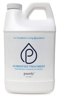 PUREFY Ultrasonic & Evaporative Humidifier - 68 oz Hypoallergenic, Unscented, No Residue, Baby Safe, Auto Cleaning