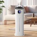 KZF Large Humidifier for Bedroom, 9L/2.5Gallon Ultrasonic Cool Mist Humidifier with Humidistat, 360°Nozzle, 350ML/H Big Mist Level, Suitable for Kids Room Livingroom Yoga Office Plant?White