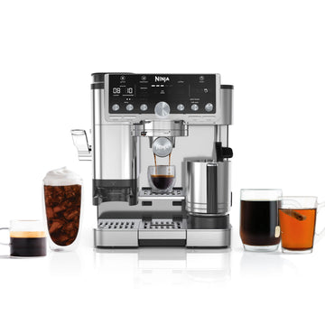 Ninja Luxe Café Pro Series, Espresso Machine, Drip Coffee, ES701 (Renewed)