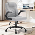 Morkprism Office Chair,executive Computer Desk Chair,grey, 25x25x40 inches