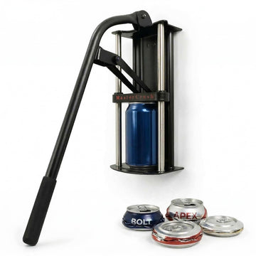 MasterCrush Heavy Duty Wall Mounted Can Crusher | Recycling 12/16/24/32oz