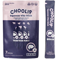 Choolip Squeeze Vita Stick Brain Support Lickable Cat and Dog Treats, 7-Count – Beef and Chicken Soft Puree with DHA, CoQ10 & Vitamin E, Vet-Formulated