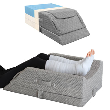 KingPavonini Adjustable Leg Elevation Pillows for Swelling After Surgery