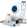 Casa Leo Leo’s Loo Too Self?Cleaning Cat Litter Box – with UV