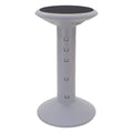 Storex Active Tilt Stool – Ergonomic Seating for Flexible Office Space and Standing Desks, Adjustable 12-24 Inch Height, Gray (00322a01c)