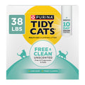 Purina Tidy Cats Free and Clean Unscented Clumping Cat Litter with Odor Control - 38 lb. Box