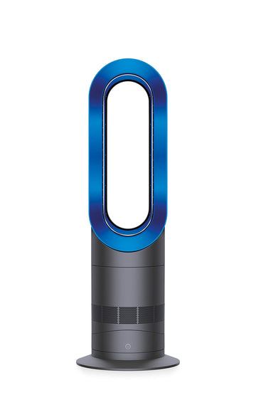 Dyson AM09 Fan Heater, Iron/Blue (Renewed)
