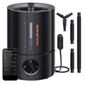 Spider Farmer New 450ml/h Humidifier for Plants Grow Tent Large Room, GGS Smart Customized Humidity Control Cool Mist with Extendable Targeting Hose and Temp & Humidity Probe Indoor Black 5L (Upgrade)