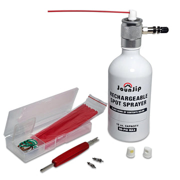 JOUNJIP Refillable Non Aerosol Compressed-Air Spray Bottle, 16 oz