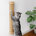 7 Ruby Road Wall Mounted Cat Scratcher - Replaceable Sisal Mat - 29.5" Tall Wall Cat Scratcher for Indoor Cats — Adjustable Height, No Staples, Patented Design
