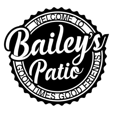 Patio Signs Personalized Family Name Sign Custom Pool Signs Last Name Sign Beverage Signs Summer Decor Welcome to Our Backyard Bar & Grill Sign Wall Decor Pool Party Housewarming Gift?12"-40"?