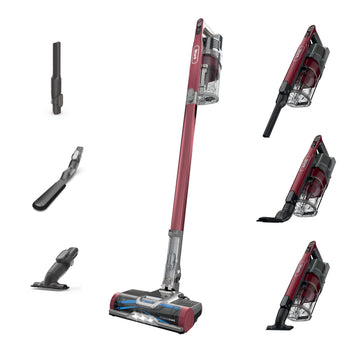 Shark IZ362H Cordless Anti-Allergen Stick Vacuum, 0.34-Quarts Dust Cup - Red