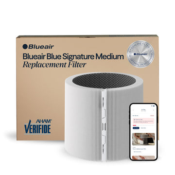 BLUEAIR Blue Signature Medium SP3i Genuine Replacement Filter for Large Model Air Purifier, Patent-Pending Air Purifier Filter, Removes Pollen, Dust, Smoke, Pet Hair & Odors
