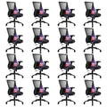 Clatina Big and Tall Office Chair Heavy Duty Ergonomic Desk Chair 500lbs with Flip-up Arms & Wide Thick Seat Cushion Home Executive Swivel Mesh