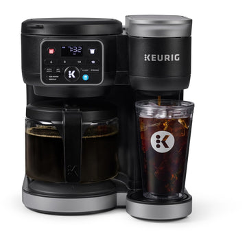 Keurig K-Duo Hot & Iced Single Serve & Carafe Coffee Maker, MultiStream Technology, 72oz Reservoir (Gen 2) (Renewed)