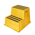Us Weight High Visibility Yellow Safety Steps – Anti-slip Step Stools, 2-Step