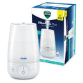 Vicks FilterFree Plus Cool Mist Plus Humidifier (VUL565), Medium Room –Filter-Free Cool Mist Humidifier for Baby, Kids and Adult Rooms, Works with Vicks VapoPads