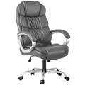 Homall Office Chair High Back Computer Chair Desk Chair, Pu Leather Adjustable Height Modern Executive Swivel Task Chair with Padded Armrests