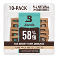 Boveda 58% Two-Way Humidity Control Packs For Storing ½ oz of Product – Size 4 – 10 Pack – Moisture Absorbers for Small Storage Containers – Humidifier Packs – Hydration Packets in Resealable Bag