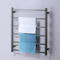 Bathroom Wall heaterTowel Warmer,HeatedTowel Rack, Electric HeatedTowel Rack Stainless Steel Energy Saving Safety Wall MountedTowel Holder Home Bathroom Accessories