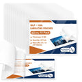 10 Pack 10 Mil 2.9"x4.1" Self Sealing Laminating Pouches for 2.5“ x 3.5” Card Plastic Laminating Sheets Business Card Size Clear Lamination Paper for Office School Home Supplies?No Laminator Need)