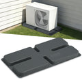 Mini Split Pad for AC Condenser: Ductless Air Conditioner Ground Base Pad Outside, 34.6 x 18.1 x 2 inch Anti Vibration Equipment Pad for Minisplit Heat Pump System HVAC, Max Load 770lbs