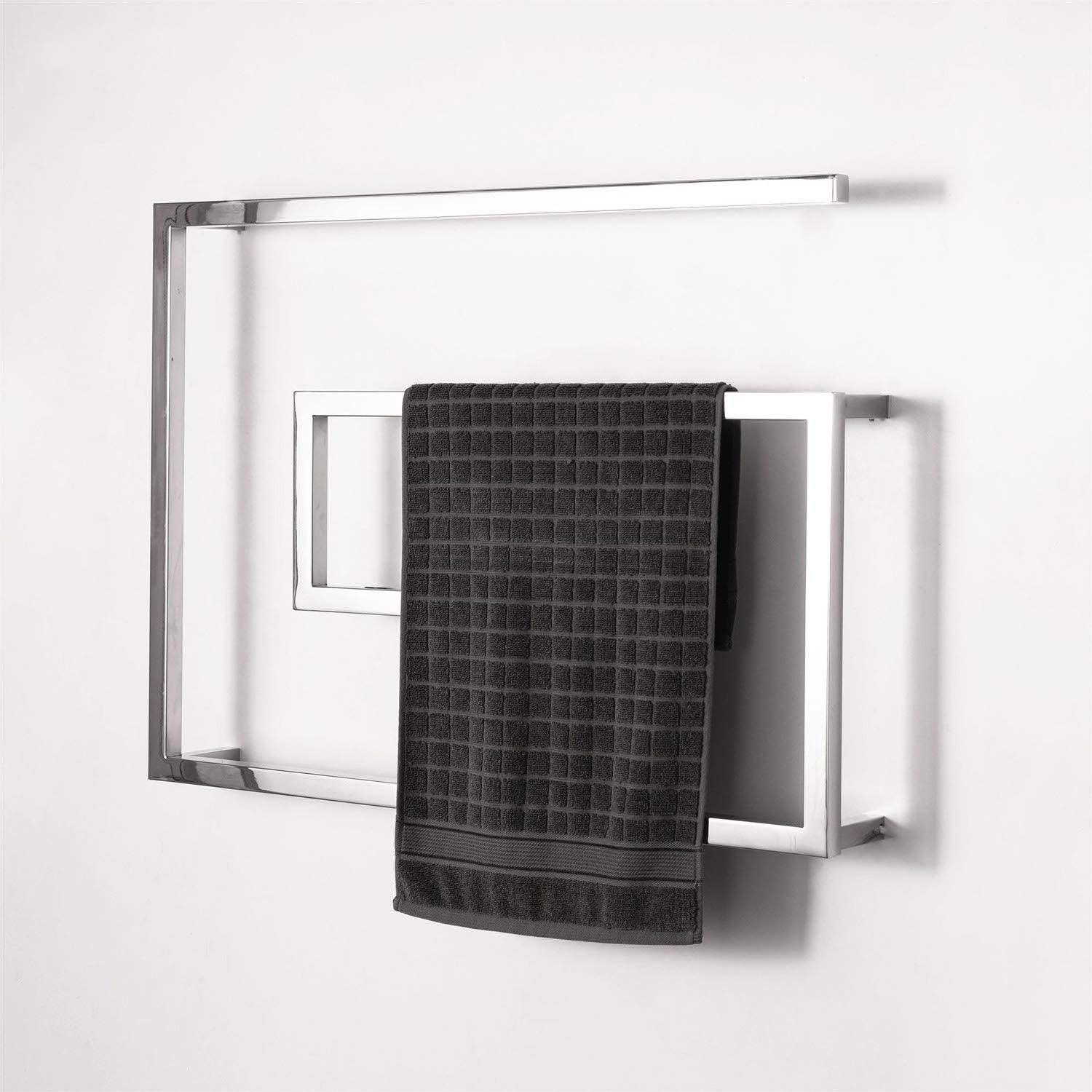 Electric Towel Rack Warmers Bars Bathroom Towel Shelf Holder Bathroom Drying Rack 60W
