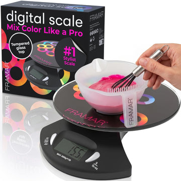 FRAMAR Hair Color Scale for Hair Salon, Digital Scale for Hair Color