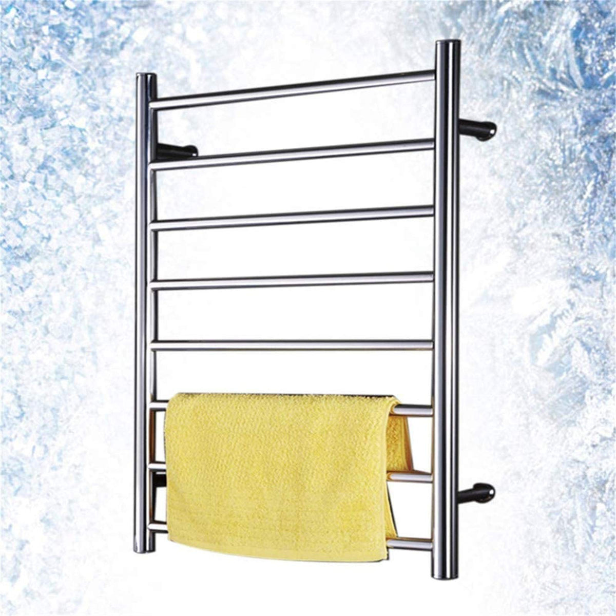 Bathroom Wall Heater Towel Warmer,Heated Towel Rail, Electric Towel Rack Wall Mounted Keep Your Towels and Clothes Dry Towel Warmer Home Bathroom Accessories