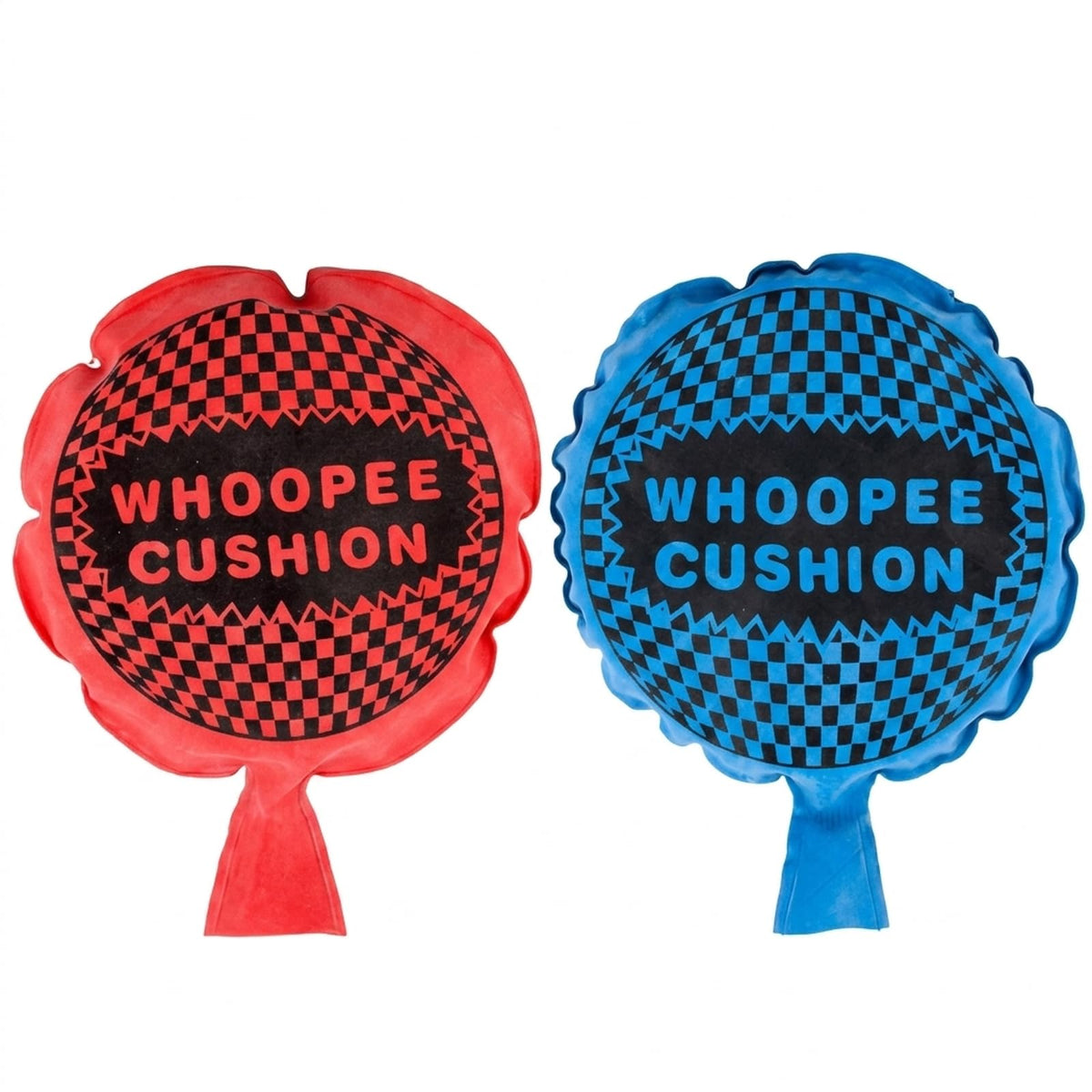 Whoopee Cushion, Novelty Toys & Amusements, Self-Inflating Prank Device for Gag Gifts, Practical Joke Item with Fart Sound, Red and Blue Whoopee Cushion Set, 19 cm x 15 cm Tiny Whoop Prank Bag Filler