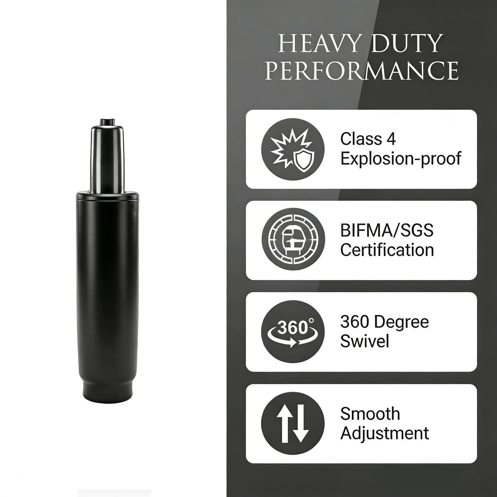 Cqithox 8.5 Inches-10.9 Inches Office Chair Cylinder Replacement Parts, 2,4in Stroke,heavy Duty 1000 Lbs,hydraulic Chair Gas Lift Universal Gas