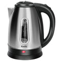 Stainless Steel Electric Kettle, 1.8 Liters Tea, Coffee Kettle & Hot Water Boiler, 360° Swivel Base, BPA Free, Auto Shut-Off, Boil-Dry Proof, 1100W
