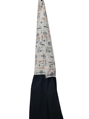 Chef's Towel, Kitchen Boa, Kitchen Scarf, Baker’s Boa, Cooking Towel, Grilling Tool, Gifts Under $30