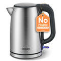 Cosori Electric Kettle, Plastic-Free Interior, Easy to Clean, Automatic Shut Off & Boil-Dry Protection, Stainless Steel Tea Kettle, Hot Water Boiler & Heater, 1.7L, 1500W