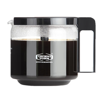 Technivorm 89830 1.25L Glass Carafe, for KBG Brewers, Clear/Black