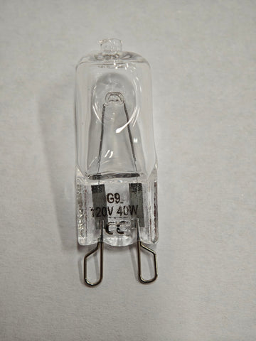 WPW10571723 Range Hood Light Bulb G9 120V 40W,for Whirlpool ACR4303MFB3 W10571723 Range Oven Halogen Light Bulb PS8260198 3022627 AP6023129 ect (Transparent-1Pcs)