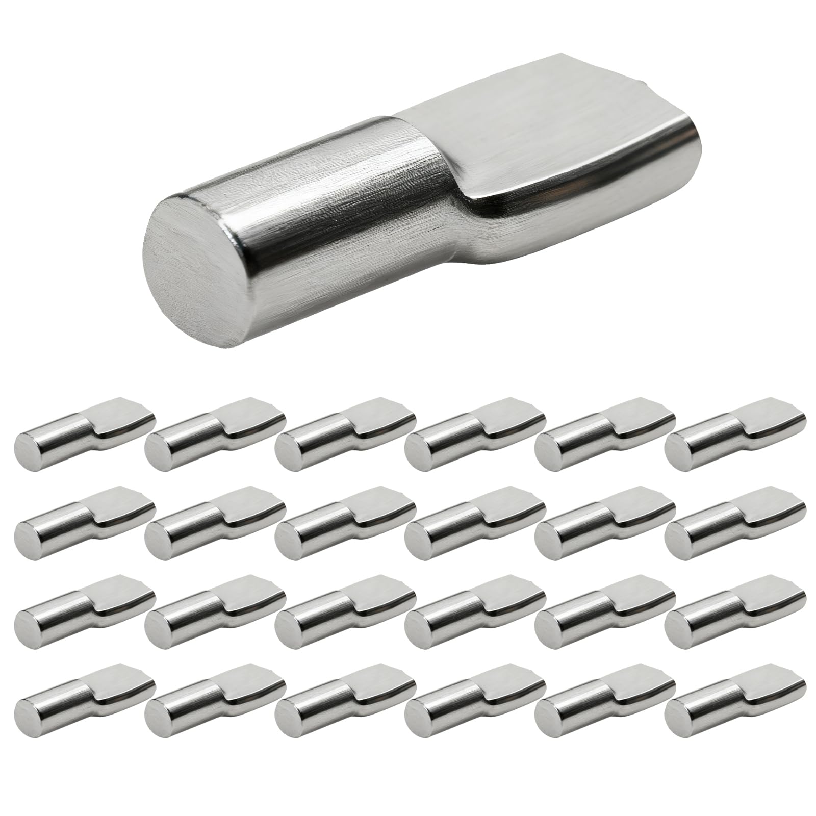 5mm Shelf Pegs for Shelves Cabinet Shelf Support Pegs Metal Shelving Pins for Bookshelf Furniture Kitchen Closet Heavy Duty Pegs Bracket for Shelves in Cabinet Metal Shelf Clips 50Pcs