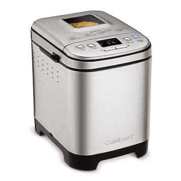 Cuisinart Bread Maker Machine, Stainless Steel, 12 Programs, Up to 2 lbs