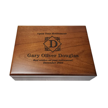 Retirement Keepsake Box for Men