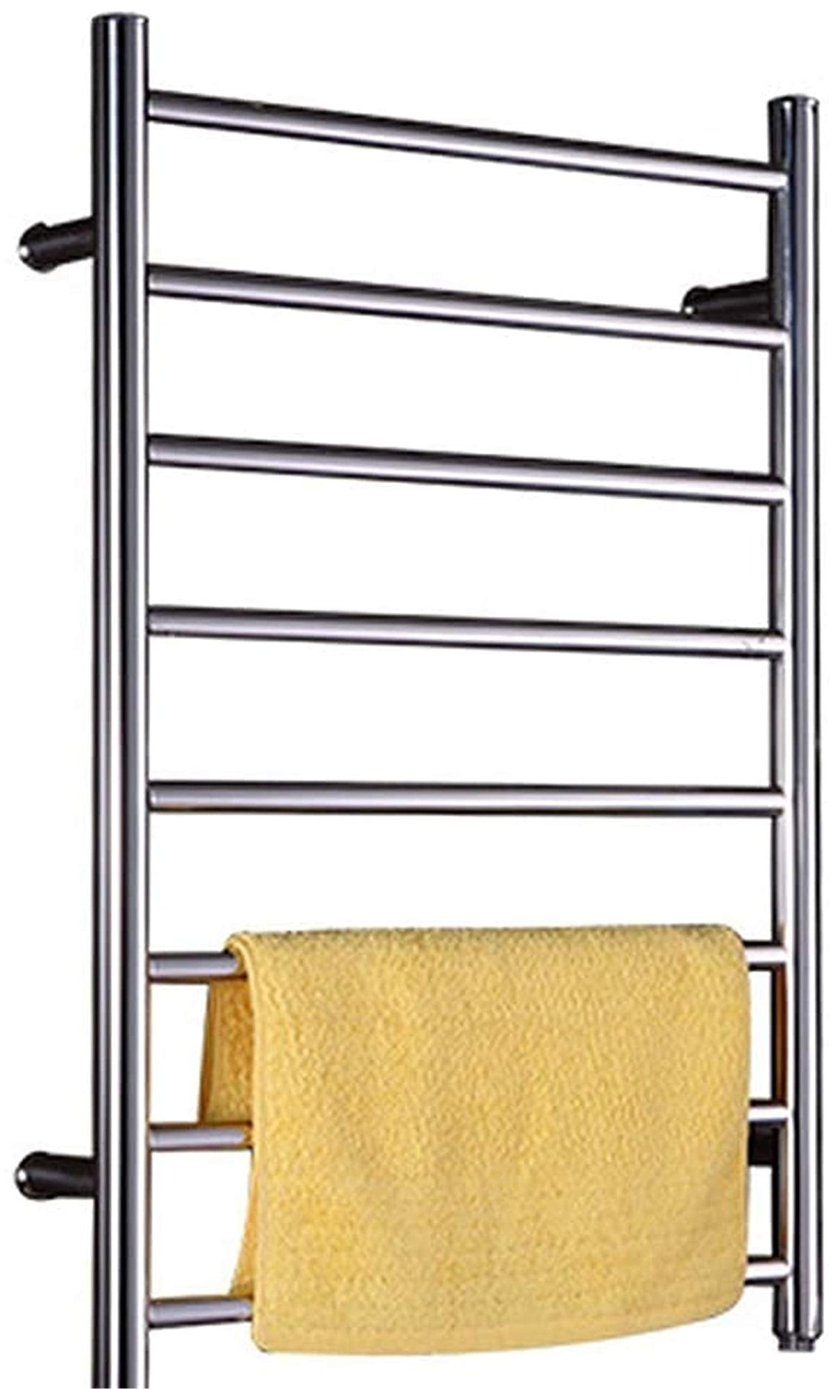 Heated Towel Rail Bathroom Wall Heater Towel Warmer,Ed Smart Electric Towel Rack, Constant Temperature Stainless Steel Towel Drying Rack, Can Be Used in Kitchen Bathr,