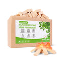 Pre-Cut 5'' Lengths Mini Firewood,Pine Kiln Dried Firewood,Small Barkless Kindling Logs,Fire Pit Accessories Prefect for Solo Stove Mesa XL, Tabletop Firepit,Mesa Fire Sticks Wood,4Lbs