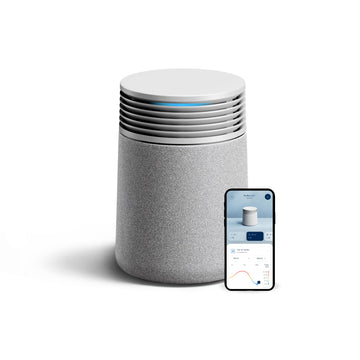 BLUEAIR Blue Signature Small Smart Air Purifier for Bedroom, Home & Office, HEPASilent Air Cleaner for Pets, Allergies, Dust & Smoke, Cleans 1,190 Sq Ft Per Hour, Quiet HEPA Air Purifier, App Control