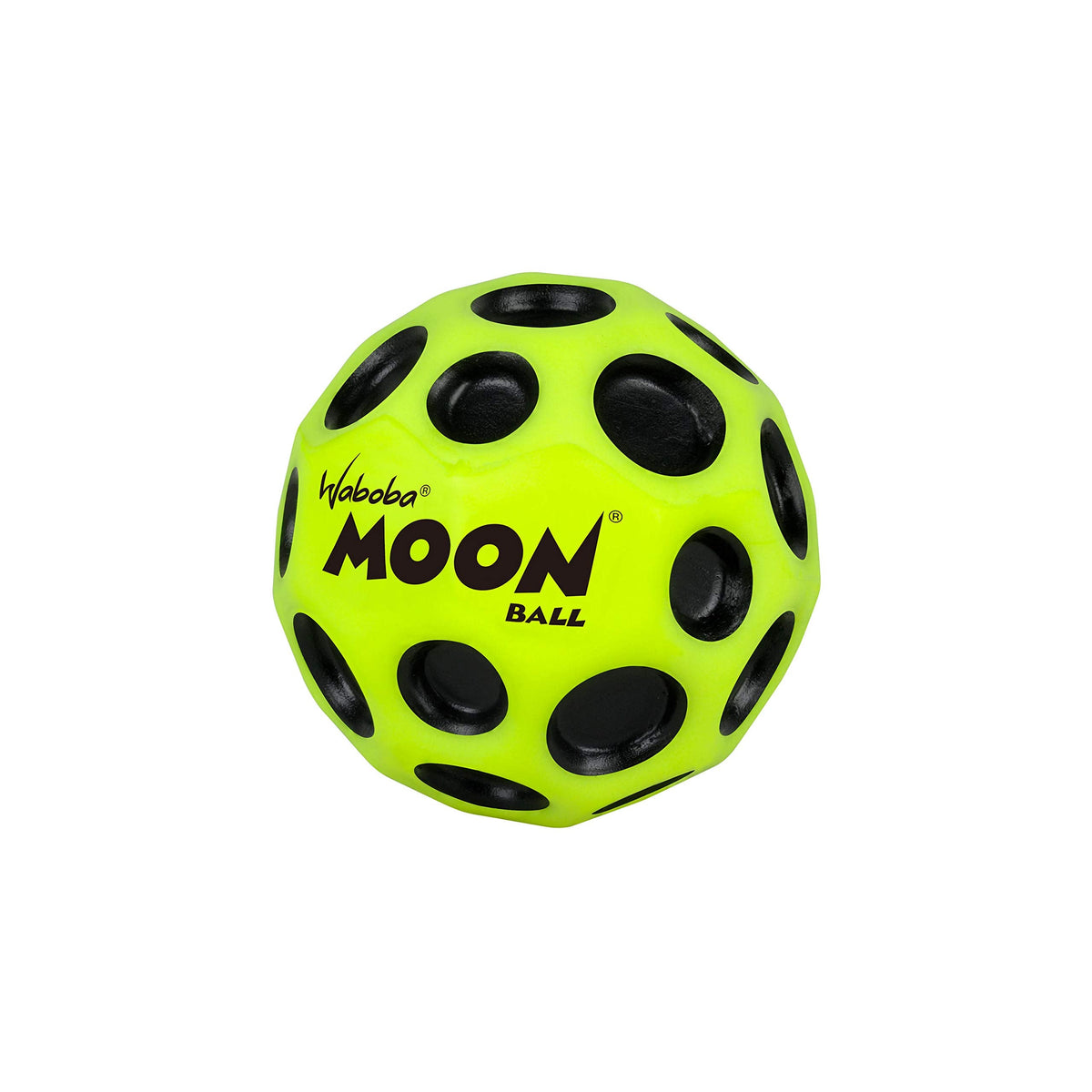 Waboba The Original Moon Ball - Hyper Bouncy Ball – Makes Pop Sound When Bounced - All Ages Extreme Bounce & Fun - Perfect for Active Play & Indoor or Outdoor Games
