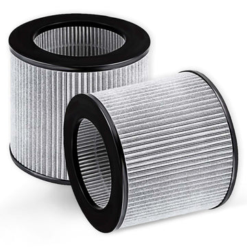 2801 Replacement Filter Compatible with Bissell MYair Personal Air Purifier 2780 2780A 2780B 2780P and 27809 - Compare to My Air Part 2801, High Efficiency Activated Carbon Filters (2 Pack)