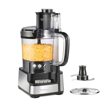Hamilton Beach 12 Cup Stack & Snap Food Processor and Vegetable Chopper